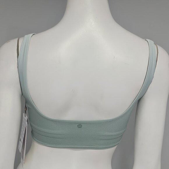 Calia V Notch Ruched Double Scoop Bikini Top - Picture 4 of 8